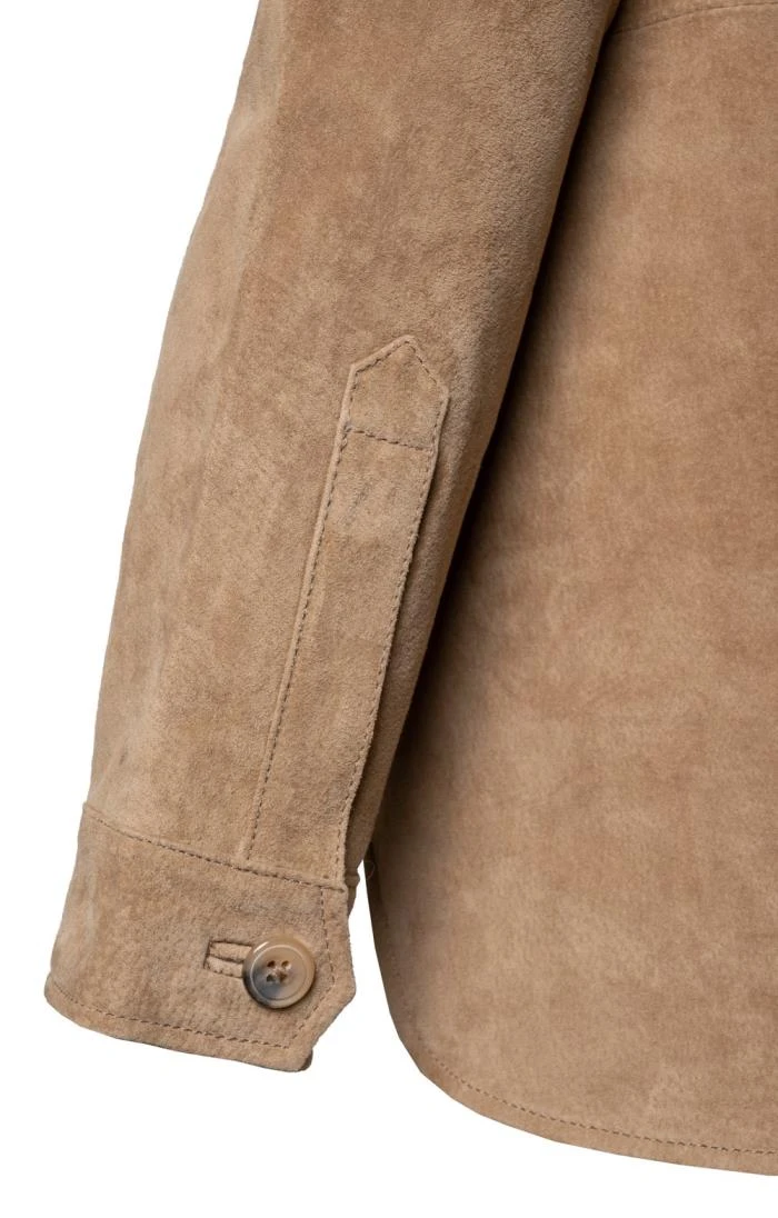 Ladies Suede Overshirt 7 Ladies Suede Overshirt - Image 5
