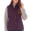 Ladies Caroline Gilet -Denim Dreams Store TS66636PLUM