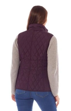 Ladies Caroline Gilet 13 Ladies Caroline Gilet -Denim Dreams Store TS66636PLUM 1