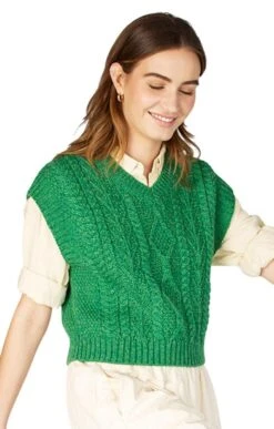 Ladies Sweetpea V-Neck Diamond Vest