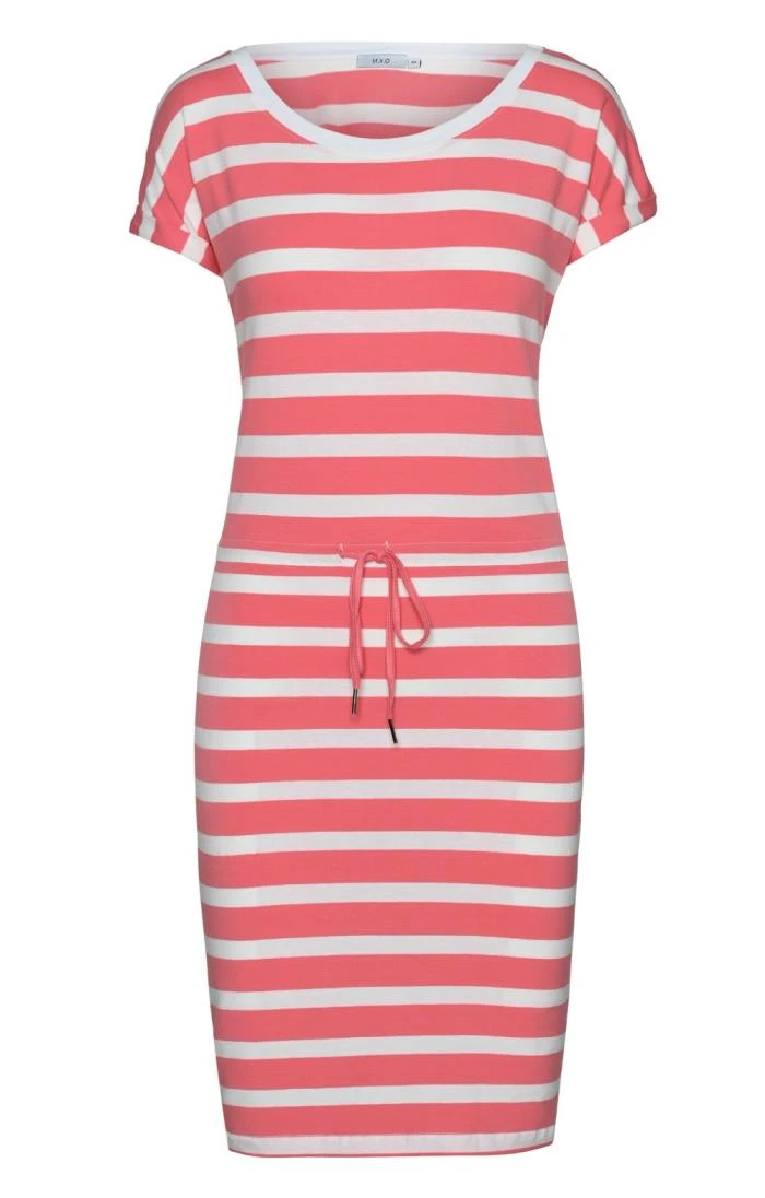 Ladies Stripe Short Dress 3 Ladies Stripe Short Dress